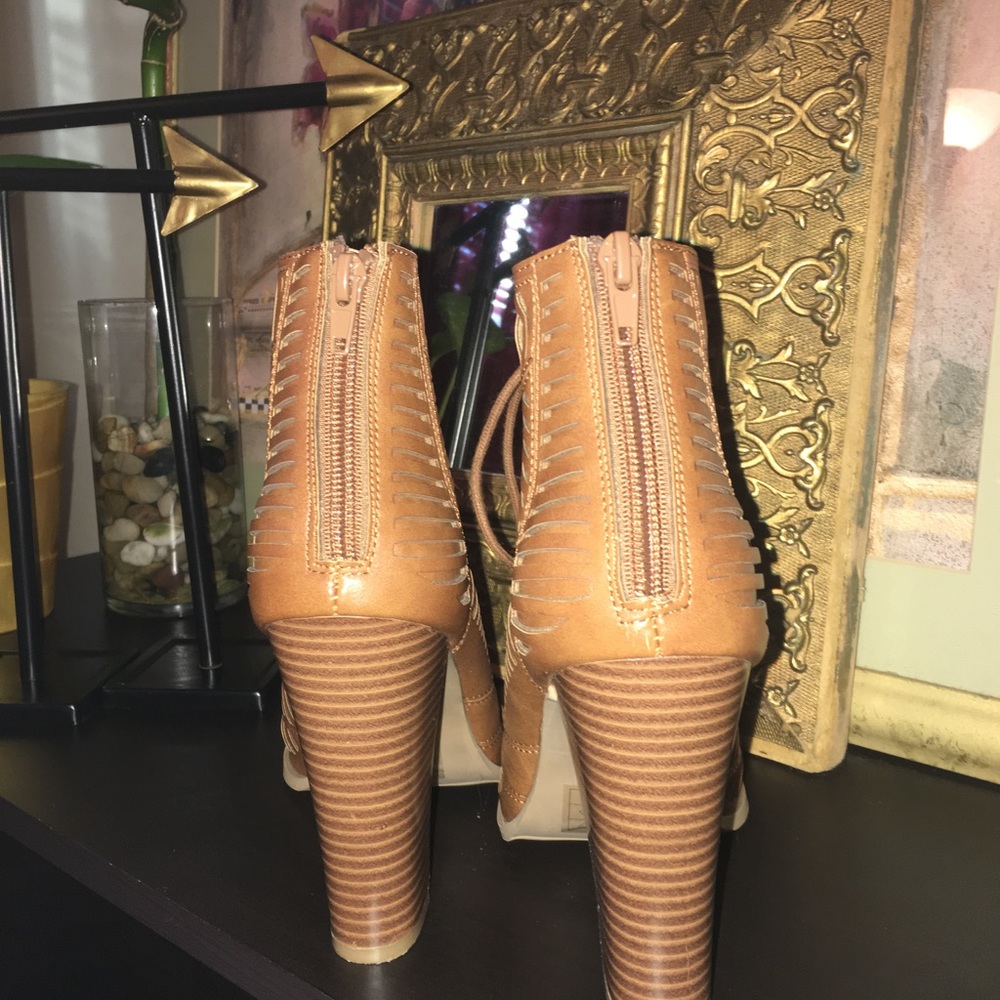 Tan Booties - Picture 3 of 3